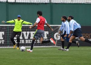 Luton football festival's 17th anniversary for Mandip